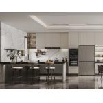 Fadior Complete Residential Stainless Steel Kitchen Cabinets With Beige Finish for sale