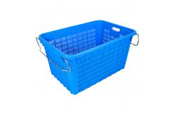 China Conveniently Designed Plastic Mesh Crate for Fresh Fruits and Vegetables supplier