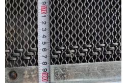 China Crimped Woven Vibrating Screen Mesh Have Hook For Mining supplier