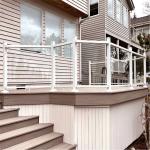 Aluminum Railing for Customer Requirements Customizable Horizontal Slat Fence for Pool and Yard for sale