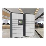 UVC Sterilize Grey Intelligent Logistic Parcel Locker Locations With Advertising Screen for sale