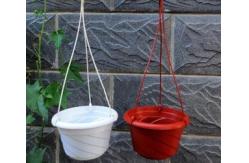 China various customize  plastic hanging hook hanging flower pot on balcony in room supplier