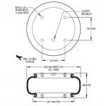 Enidine Industrial Air Spring YI-1B14-372 For Reciprocating Engines