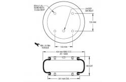 China Enidine Industrial Air Spring YI-1B14-372 For Reciprocating Engines supplier
