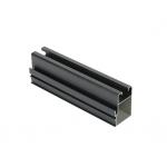 Casement Window Frame , Triangle Bronze Anodized Hollow U Shape 6063 Aluminum Extrusion Profile
