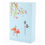 110g/M2 Book Shaped Gift Box With Magnetic Closing Lid OEM Printing for sale