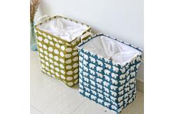 China Reusable Lightweight Folding Laundry Baskets hamper OEM ODM supplier