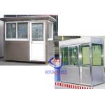 Steel Panel Security Prefabricated sentry box shed for garden , beautiful for sale