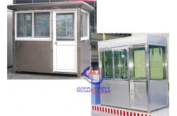 China Steel Panel Security Prefabricated sentry box shed for garden , beautiful supplier