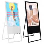 220V 16:09 LCD Advertising Board 16.7M Color Touch Screen Totem Digital Signage for sale
