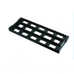 H Style 25 Slots ESD Magazine Rack PCB Handling Trays Conductive Polypropylene Material for sale