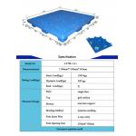 HDPE Reversible Rackable Plastic Pallets One Piece Injection Molding