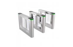 China Stainless Steel Swing Barrier Gate Modern Access Control Solution for Versatile Facilities supplier
