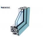 T5 / T6 Powder Painted Aluminium Window Frame Profiles For Sliding Window