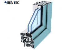 China T5 / T6 Powder Painted Aluminium Window Frame Profiles For Sliding Window supplier