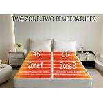 Customized Fitted Sheet Electric Heating Mattress Cover Dual Zones Control Graphene Technology And Antibacterial Fabric for sale