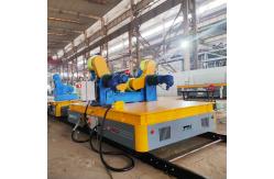 China Explosion Proof Track Handling Electric Transfer Flatbed Cart For Spray Booth supplier