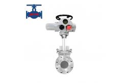 China Manual Electric Knife Gate Valve for High Temperature and Normal Applications supplier
