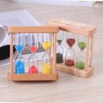 3 4 5 Minute Sand Timer Hourglass Custom Hourglass Timer Free Sample for sale