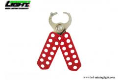 China Multi Padlock 38MM 1.5'' Steel Hasp Lockout With Handle supplier