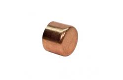 China Cylindrical Copper Pipe End Cover With Pressure Rating 150 PSI supplier
