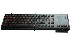 China Military and Industrial Keyboard With Touchpad / Ergonomic touchpad keyboard supplier