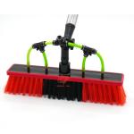 Water Fed Pole Solar Panel Brush Telescopic For Window Cleaning for sale