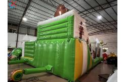 China Manufacturer Inflatable Fun City Inflatable Bouncer Jumping Castle With Slide supplier
