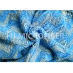Jacquard Weave Style Twist Pile Microfiber Fabric For Mop Pads , Microfiber Cloths for sale