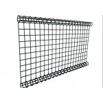 Construction Double Circle 4.5mm Welded Wire Garden Fence for sale
