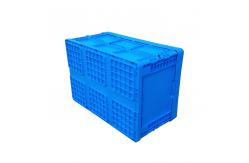 China Virgin Plastic Material Collapsible Storage Crate Logistics Save Spacey supplier