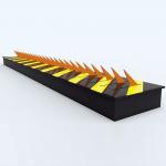 Electronic Mechanical Tyre Killer Intercept Width 5m Road Spike Strip 450kg for sale