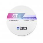 Super Translucency Zirconia Milling Discs Precolored ST C Zirconia Block For Denture for sale
