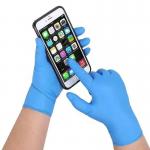 ISO CE 240mm Mechanics Disposable Nitrile Gloves Bulk Chemical Protective for sale