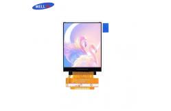China 1.77 QQVGA Compact LCD Display With 2 White LED Backlighting supplier