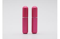 China Cosmetic Refillable Perfume Bottle Aluminum Outside Parfum Pump With 5ml supplier