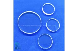 China Customized Circular Quartz Plate Transparent Glass Sheet High Temperature Resistant supplier