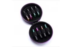 China EVA PU Travel Perfume Storage Bag 8 Grids 5ml Essential Oil Bag supplier