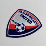 3D Custom Flocking Logo Apparel Embroidery Heat Transfer Patches for sale