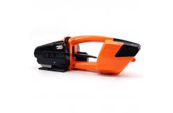 China Portable Electric Baler Orange PET And PP Removable Battery supplier