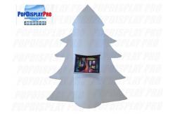 China Christmas Tree Shaped Auto Pop Up Merchandising Shelf supplier