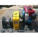 Fast Speed Gas Engine Cable Winch Puller Hoisting Winch In Work Site for sale