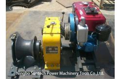China Fast Speed Gas Engine Cable Winch Puller Hoisting Winch In Work Site supplier