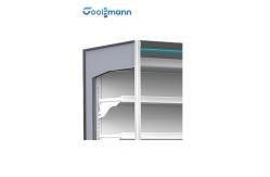 China Vegetable Freezer Display Case supplier