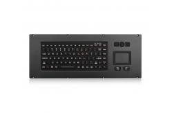 China 91 Keys 30mA Silicone Industrial Keyboard USB FCC With Touchpad Backlight Keyboard supplier