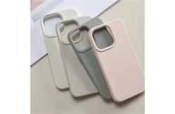 China Soft Microfiber Lining Real Silicone Cell Phone Case Mobile Cover Anti Fingerprint supplier