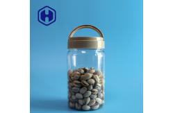 China FSSC 850ml Cylinder Leak Proof Plastic Jar With Lid Handle supplier