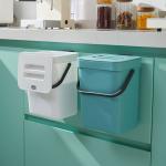 Big Hands Free Wall-mounted Built-in Waste Bin Hanging Trash Can for Kitchen Cabinet for sale