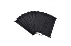 China Comfortable Black Earloop Mask , Black Disposable Mask Without Any Stimulation supplier