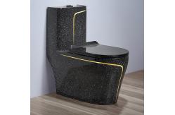 China Dual Flushing Flowrate 3L 6L WC Toilet Bowl One Piece Structure supplier